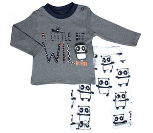 Baby Set mit Lange Hose & Sweatshirt ab 6 Monaten